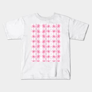 Shibori Tie Dye Pattern in Pink | Summer | Island Paradise| Tropical Kids T-Shirt